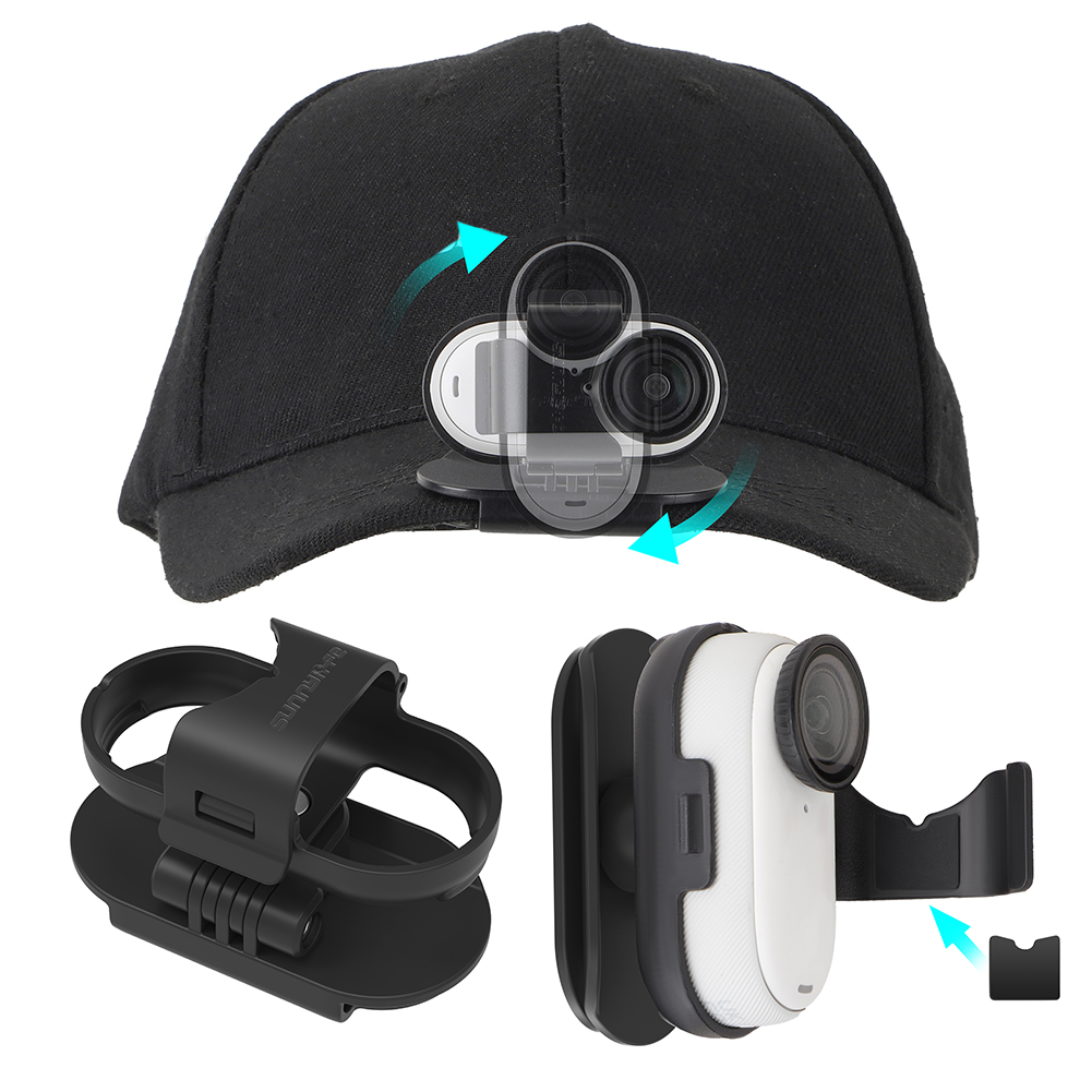 Insta360 Camera Go 3 - Clip per Zaino con Supporto Fisso