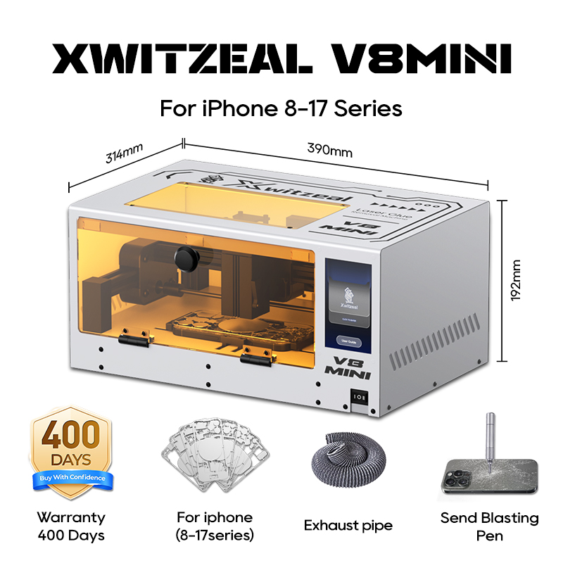 Electronics Repair Training - Xwitzeal ® Macchina Laser V8 MINI