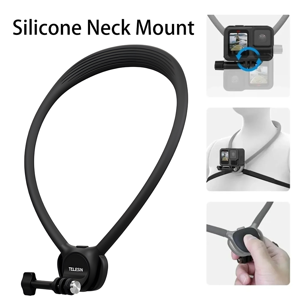 Supporto per collo in silicone - Insta360 Camera X4 recensione e prezzo