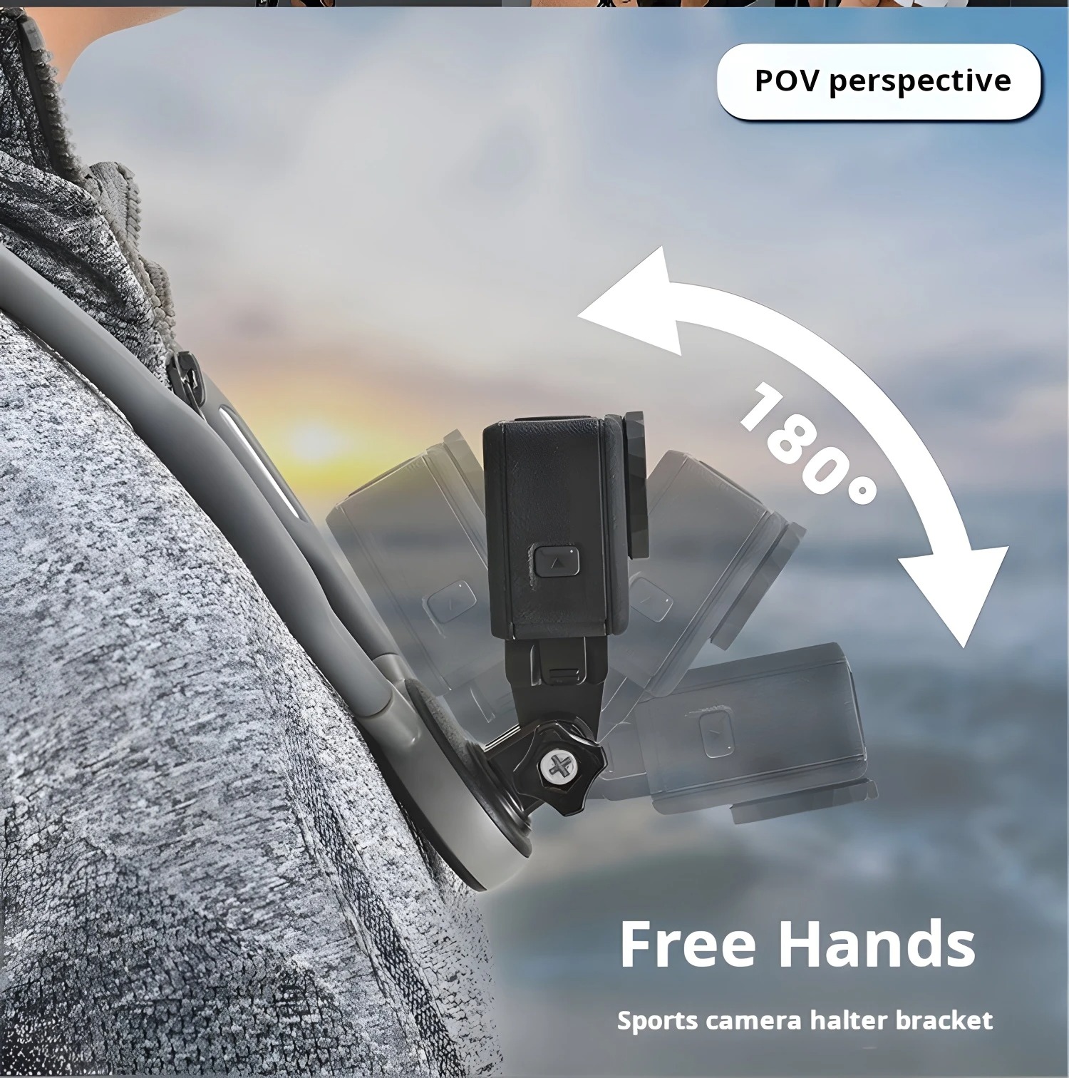 Supporto per collo in silicone - Insta360 Camera X4 recensione e prezzo
