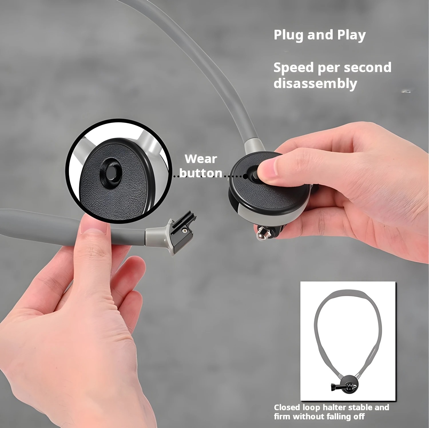 Supporto per collo in silicone - Insta360 Camera X4 recensione e prezzo