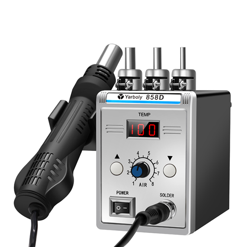 Pistola ad aria calda 858D BGA - Hot Air Station 858 recensione e prezzo
